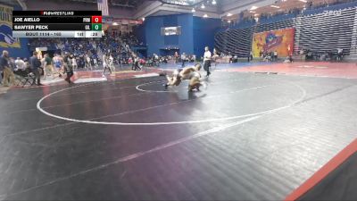 165 lbs Cons. Round 1 - Sawyer Peck, Gilman School vs Joe Aiello, Paramus