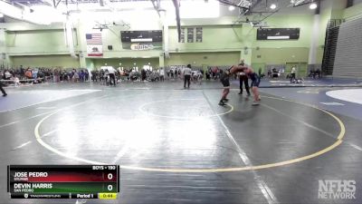 190 lbs Cons. Round 1 - Jose Pedro, SYLMAR vs Devin Harris, SAN PEDRO