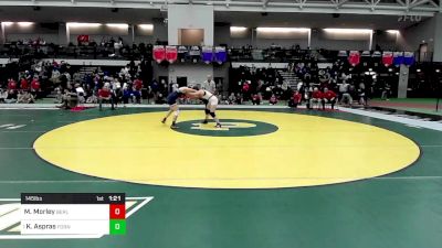 145 lbs Quarterfinal - Mary Morley, Berlin vs Kelly Aspras, Foran