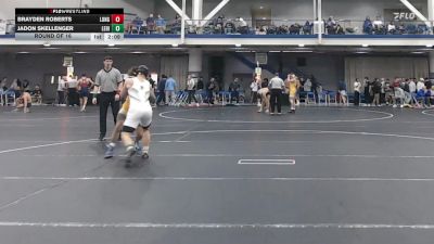 157 lbs Round Of 16 - Brayden Roberts, Long Island vs Jadon Skellenger, Lehigh