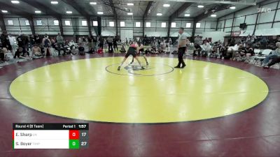 120 lbs Round 4 (8 Team) - Ethan Sharp, Uintah vs Simon Boyer, Timpanogos