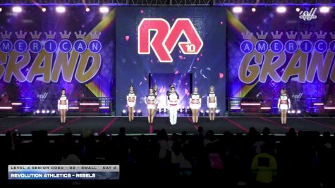 Revolution Athletics - Rebels [2025 L4 Senior Coed - D2 - Small Day 2] 2025 The American Grand Grand Nationals