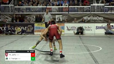 133 lbs Quarterfinal - Michael Jaffe, Harvard vs Zack Trampe, Binghamton