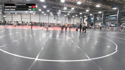 72 lbs Round 5 - 4:00pm Saturday - Evan Thiele, Rough House W.C., CA vs Easton Egan, Backyard Brawlers