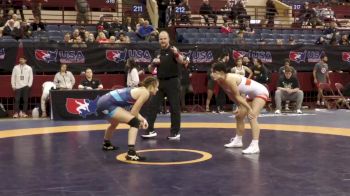 62 lbs Cons. Round 3 - Marisol Nugent, Sunkist Kids Wrestling Club vs Riley Dalrymple, New York