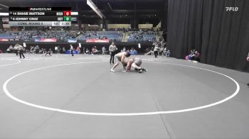 285 lbs Cons. Round 3 - 14 Shane Mattson, Montana State - Northern vs 6 Johnny Cruz, Indiana Tech