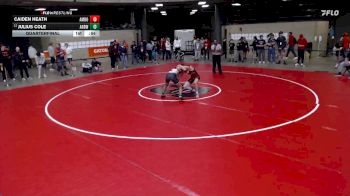 138 lbs Quarterfinal - Julius Cole, Unattached vs Caiden Heath, Amboy