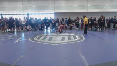 114 lbs Champ. Round 1 - Jasmine Buck, RBY Wrestling Club vs Nikita Cain, Blue Collar