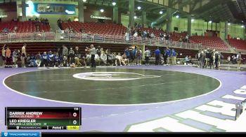 113 lbs Round 4 (6 Team) - Darrek Andrew, Lincoln Southeast vs Leo Kriegler, Papillion-La Vista South