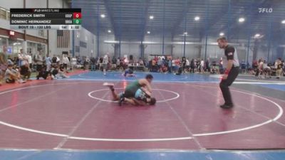 120 lbs Round Of 64 - Frederick Smith, Gorilla Grapplers vs Dominic Hernandez, Broad Axe