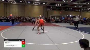 Match - Michael Rubio, San Fernando Tigers vs Dylan Vanerwegen, Castro Valley