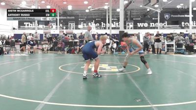 154 lbs Quarterfinal - Justin McGarrigle, Steller Trained Seripas - HSC vs Anthony Russo, Shore Thing - HSC