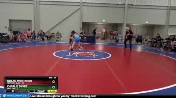 120 lbs Placement Matches (8 Team) - Nolan Wertanen, Michigan Blue vs Charlie Dykes, Missouri