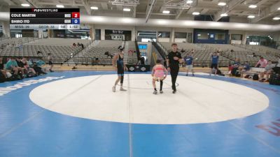 100 lbs Cole Martin, Missouri vs Shiro Ito, Georgia