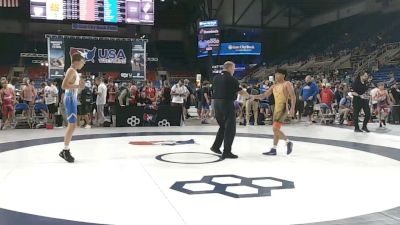 113 lbs Cons. Rd Of 16 - Enzo Ramirez, California vs Wyatt Hueftle, Nebraska