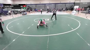 126 lbs Quarterfinal - Kari Streit, John S. Battle vs Allesia Smith, Osbourn