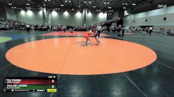 145 lbs Cons. Semi - Tia Thorn, Liberty North vs Taylor Lavery, Platte County