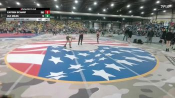 80 lbs Round 3 - Miles Jackson, Eastside United vs Austin Bass, MATPAC Wrestling