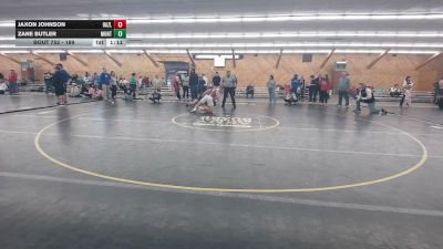 189 lbs Consolation - Jaxon Johnson, Hazleton vs Zane Butler, Montoursville