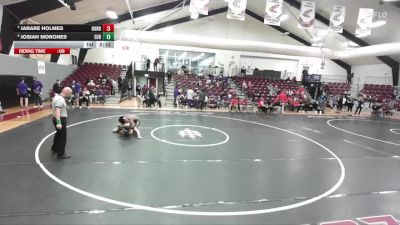184 lbs 7th Place Match - Jabare Holmes, Huntingdon vs Josiah Morones, Eureka