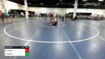 180 lbs Quarterfinal - Adam Waters, PA vs Denarii Mickel, PA