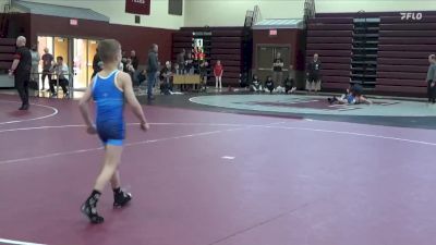 75-80.2 Champ. Round 1 - Tysen Hanson, CAVEMAN WRESTLING vs Weston Everman, Outlaw Wrestling Club