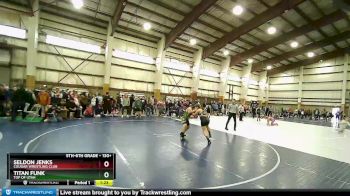 130+ Cons. Round 3 - Titan Funk, Top Of Utah vs Seldon Jenks, Cougar Wrestling Club