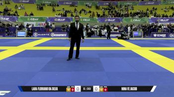Nina Fe Jacob vs Lara Floriano Da Silva 2025 Brasileiro Jiu-Jitsu IBJJF