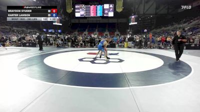 113 lbs Cons. Rd Of 64 - Christopher Arnold, IN vs Kyle McGraw, MI