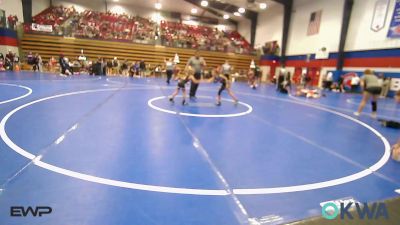 52-57 lbs Rr Rnd 2 - Kate Robins, Raw Wrestling Club vs Makinleigh Mock, Blackwell Wrestling Club