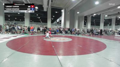 52 lbs Cons. Round 7 - Jeremy Carver, Contenders Wrestling Academy vs Josiah Stanton, Bloomington South Wrestling Club