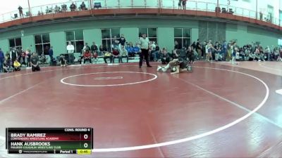 85 lbs Cons. Round 4 - Hank Ausbrooks, Maurer Coughlin Wrestling Club vs Brady Ramirez, Contenders Wrestling Academy