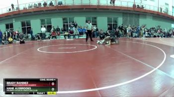 85 lbs Cons. Round 4 - Hank Ausbrooks, Maurer Coughlin Wrestling Club vs Brady Ramirez, Contenders Wrestling Academy