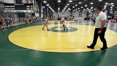 160 lbs Rr Rnd 3 - Elijah Smith, Midwest RTC vs Phillip Zapp, TNWC White