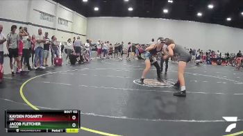 130 lbs Cons. Round 3 - Kayden Fogarty, C2X vs Jacob Fletcher, Wando