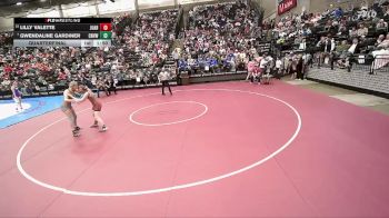 3A 140 lbs Quarterfinal - Gwendaline Gardiner, Canyon View vs Lilly Valette, Juab