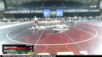 108 lbs Quarterfinal - Mikaela Rivera, NWWC vs Sonja Hartle, Outlaw Wrestling Club