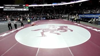 II-103 lbs Cons. Round 4 - Freddy Smith, Sherburne-Earlville vs Kameron Anderson, Randolph