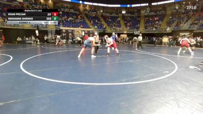 200 lbs Consy 4 - Evan Pecjak, Jefferson Morgan vs Benjamin Shenko, Souderton