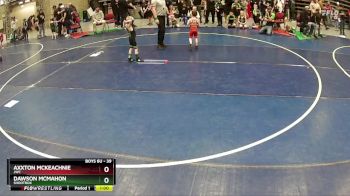 39 lbs Cons. Round 4 - Dawson McMahon, Shootbox vs Axxton Mckeachnie, JWC