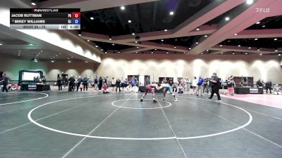 70 lbs Quarters - Jacob Ruttman, PA vs Mikey Williams, NJ