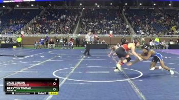 D2-144 lbs Cons. Round 3 - Braxton Tindall, Adrian HS vs Zack Gibson, Thornapple Kellogg HS