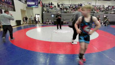 98 lbs Semifinal - Levi Moore, Roundtree Wrestling Academy vs Jaxon Hughes, Backyard Brawlers Wrestling Club