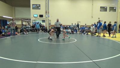 90 lbs Rr Rnd 6 - Luke Striner, Third Monkey K-8 vs Collin Bartos, Ragin Raisins Niagara K-8