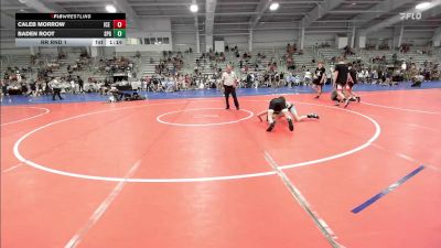 113 lbs Rr Rnd 1 - Caleb Morrow, ICE Wrestling Gold vs Baden Root, St. Paris Graham