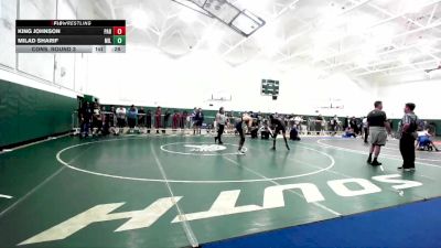 144 lbs Cons. Round 3 - KIng Johnson, Paramount vs Milad Sharif, Millikan