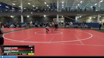 45 lbs Round 3 (6 Team) - Walker Merillat, Archbold vs Jameson Domer, Carrollton