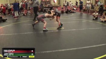 75 lbs Round 1 (4 Team) - Max Staples, SVRWC Gold vs Liam Turaj, Revival Gray