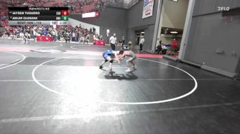 115 lbs Cons. Semi - Adler Oleszak, Askren Wrestling Academy vs Jayden Tuquero, Holmen Viking Wrestling Club