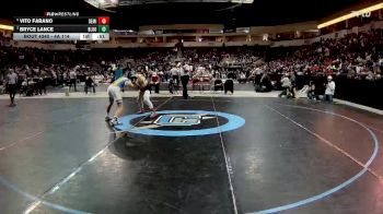 4A 114 lbs 5th Place Match - Bryce Lance, Bloomfield vs Vito Farano, Deming